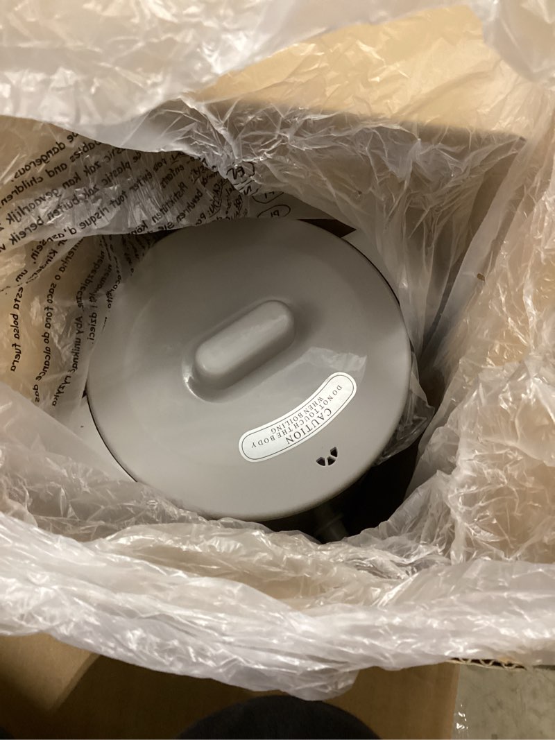 Condition photo showing Good Condition for sybo commercial grade stainless steel percolate coffee maker hot water urn for catering, 30-cup, 4.5l, grey 4.5l grey