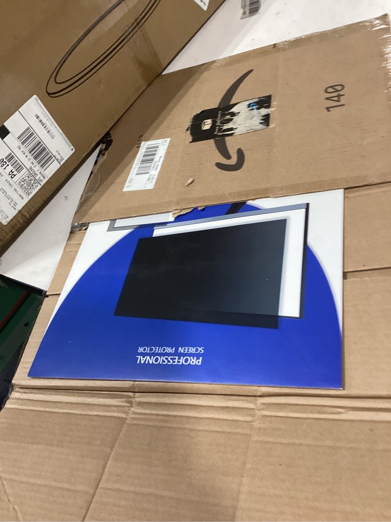 Condition photo showing New/Like New for [2-pack] 22 inch privacy screen for computer monitor 16:10 aspect ratio, eye protection anti blue light glare shield, 22inch removable black blackout anti spy desktop security private filter 22''(16:10)