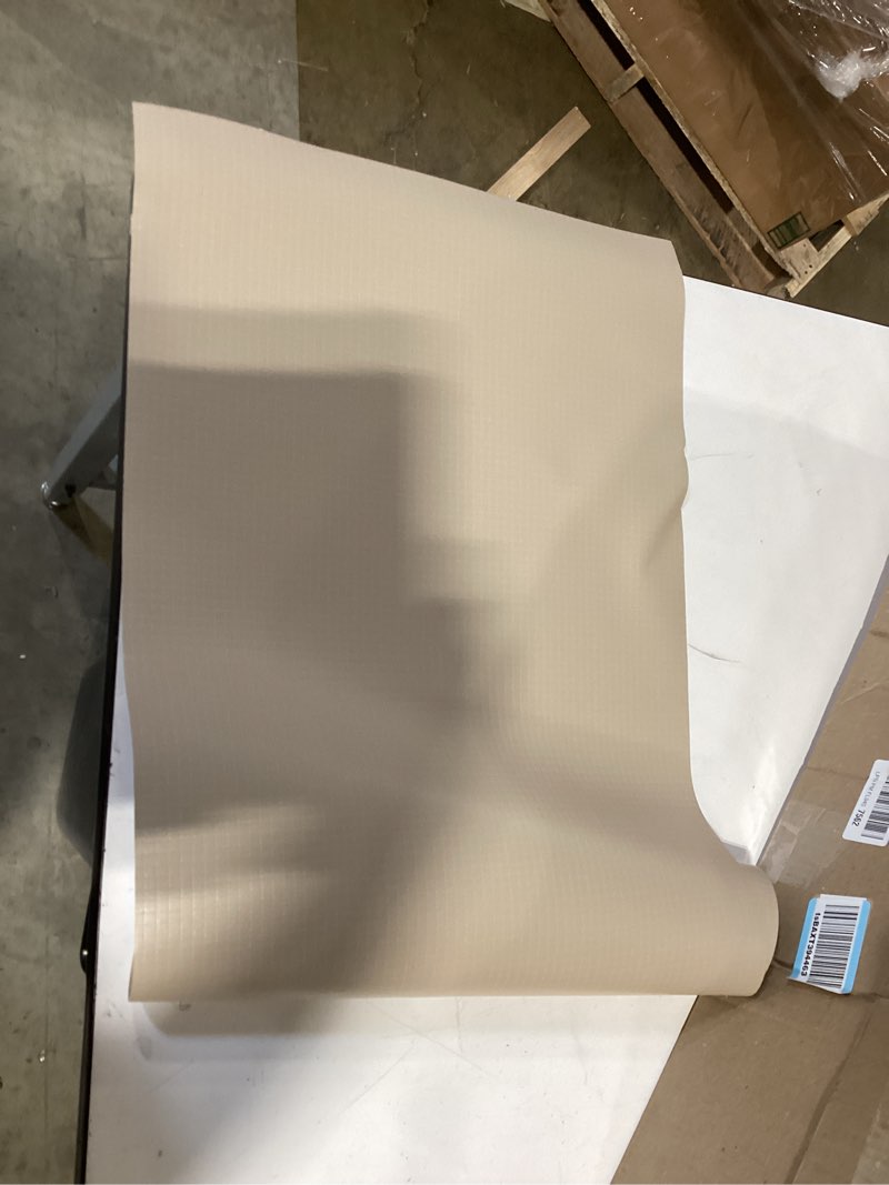 Condition photo showing As Is for con-tact brand zip-n-fit solid grip liner, 18" x 4', taupe (04f-cz6u59-06az)