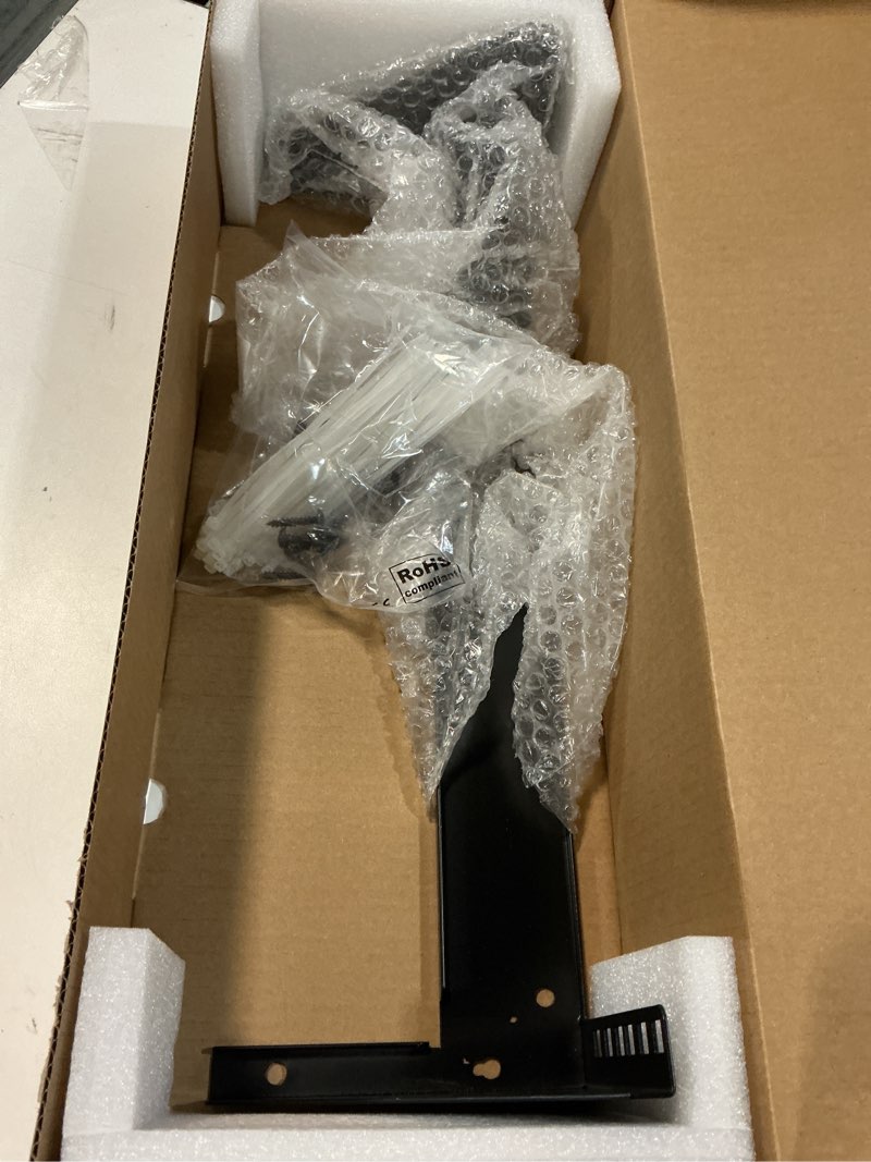 Condition photo showing Good Condition for [enhanced] cable matters max 170 lbs heavy duty 19-inch vertical 2u wall mount rack patch panel bracket, versatile vertical and horizontal installation for 19" network, server, and equipment