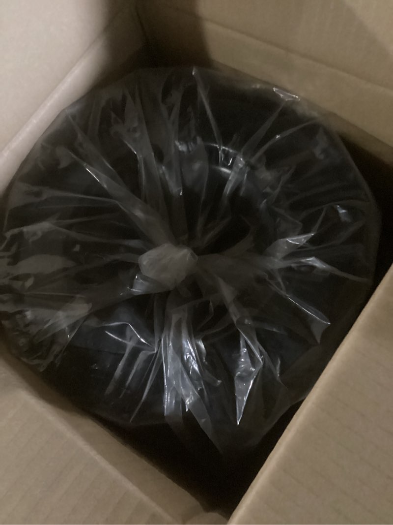 Condition photo showing New/Like New for spider farmer 6 inch air carbon filrer smelliness control with premium australia virgin charcoal for inline duct fan, grow tent odor control, hydroponics, pre-filter included, reversible flange 6-inch