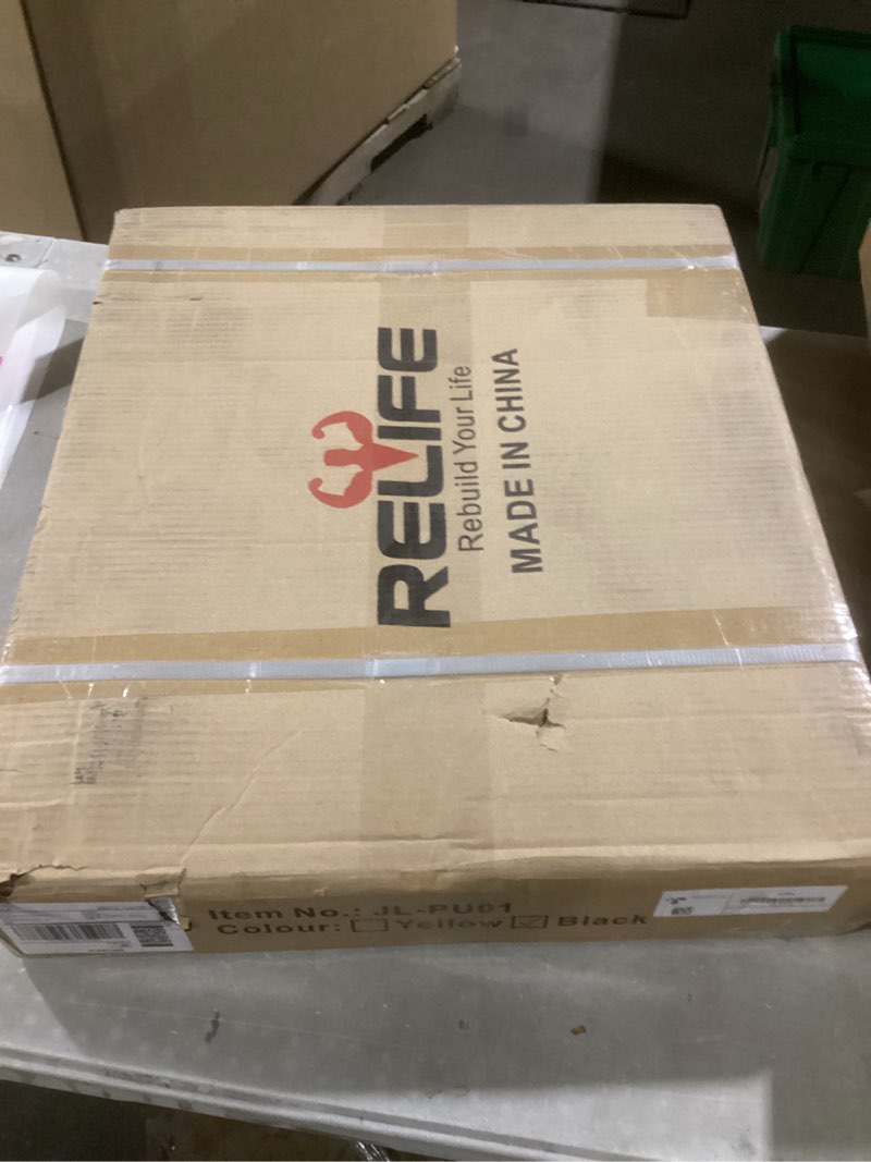 Condition photo showing Good Condition for RELIFE REBUILD YOUR LIFE Dip Station Functional Heavy Duty Dip Stands Fitness Workout Dip bar Station Stabilizer Parallette Push Up Stand Black
