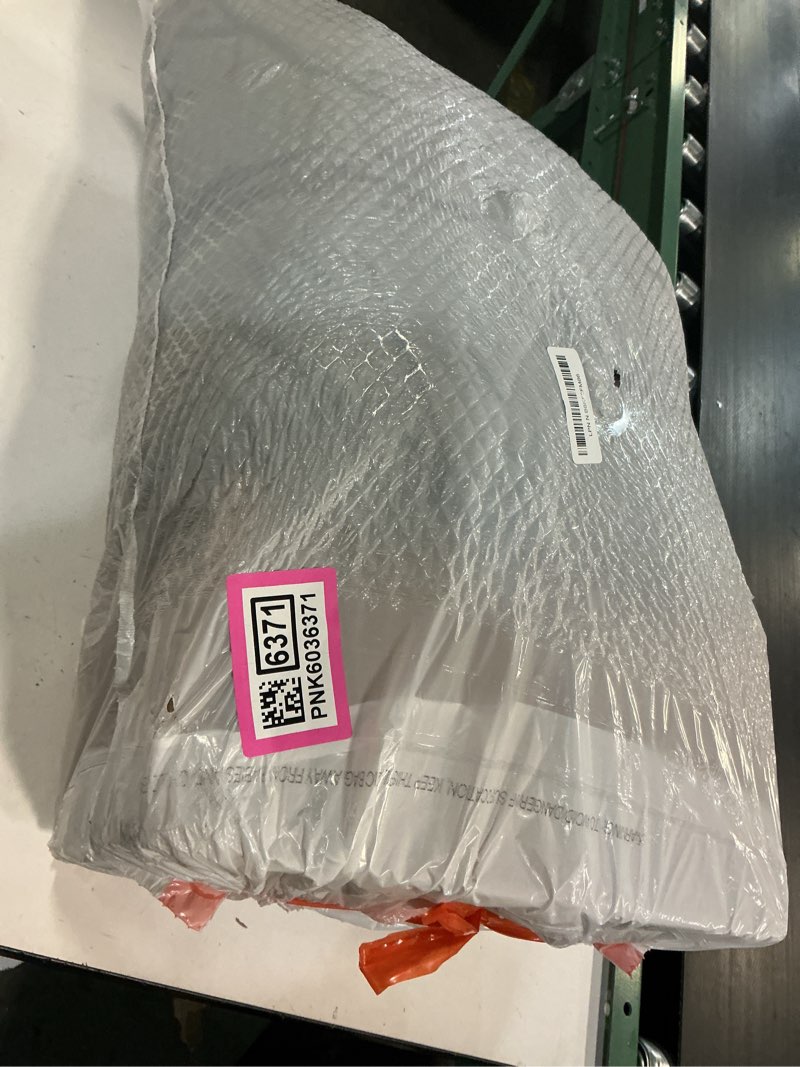 Condition photo showing As Is for bedsure gentlesoft fleece bed blankets large size grey - soft lightweight fuzzy cozy luxury oversized king blanket microfiber, room home decor gifts for women and men, 120x120 inches grey large (120" x 120")