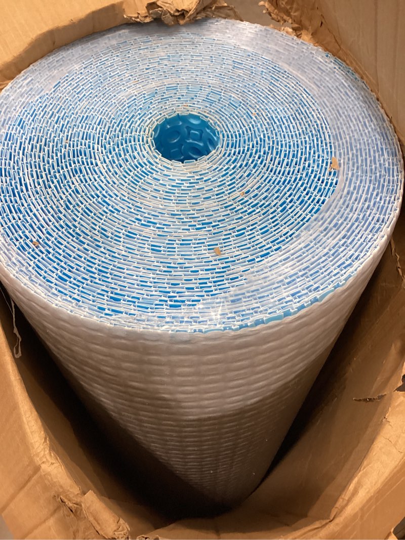 Condition photo showing Good Condition for mapei mapeguard um 35 uncoupling crack isolation membrane 323 sq ft roll (3.3 ft x 98.5 ft) for ceramic and stone tile, 1/8 inch thick hdpe waterproofing flooring underlayment