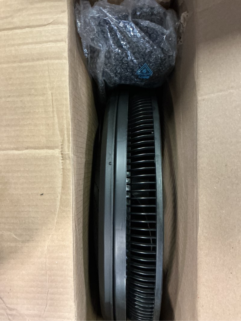Condition photo showing Good Condition for lasko oscillating cyclone pedestal fan, adjustable height, timer, remote control, 3 speeds, for bedroom, living room, home office, 18", black, 1843