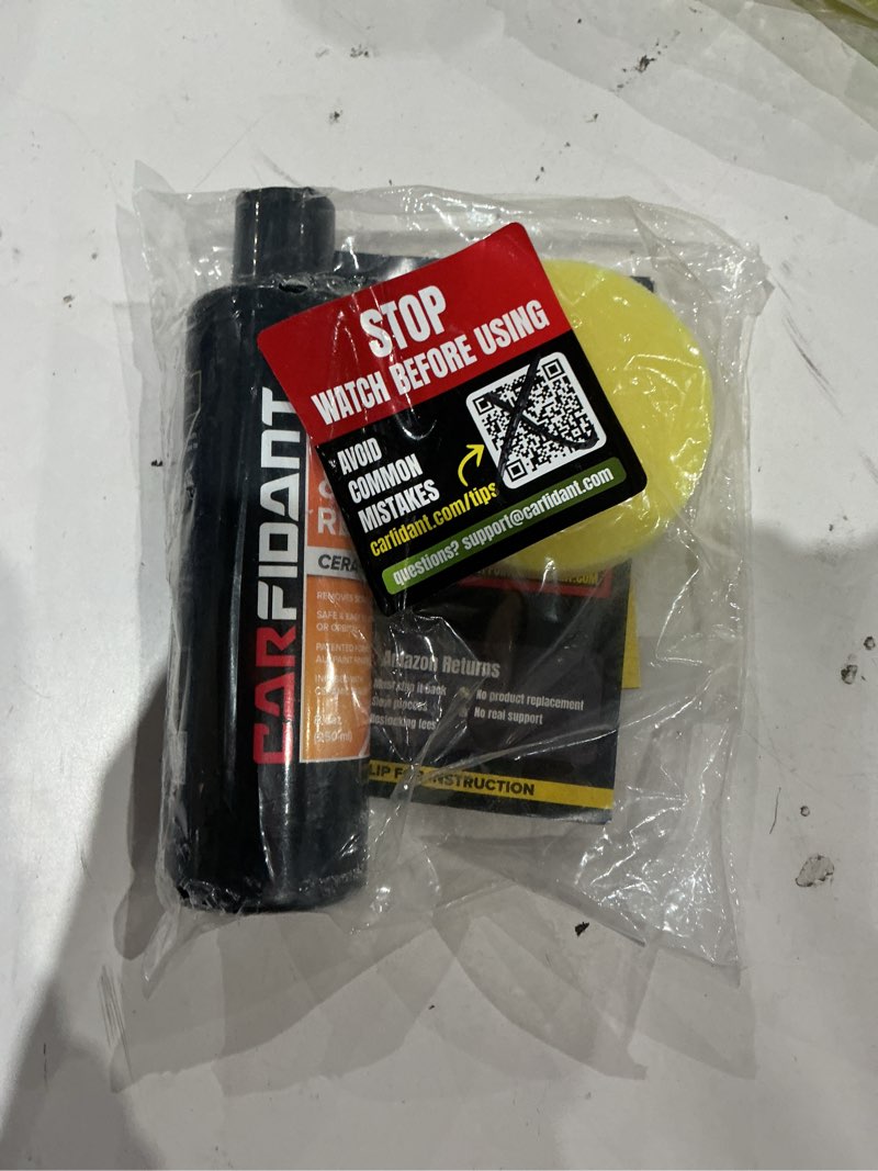 Condition photo showing Good Condition for carfidant scratch repair and swirl remover - car paint scratch remover & restorer kit with buffer pad - polishing & waxing kits - compound for vehicles paint repair - 8.4 fl. oz.