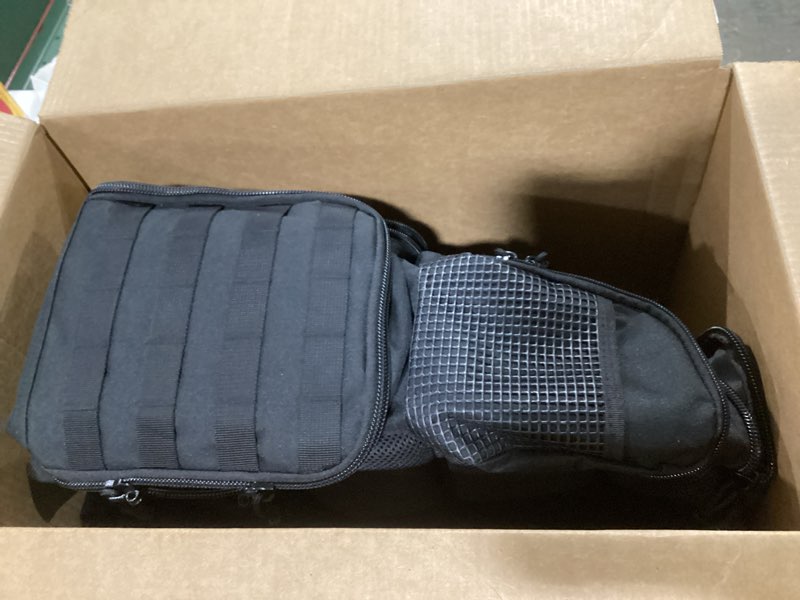 Condition photo showing Good Condition for TIDEWE Tactical Range Backpack with Removable Divider, Handgun Backpack with 4 Pistol Case, Range Bag with Hard Glasses Case Black