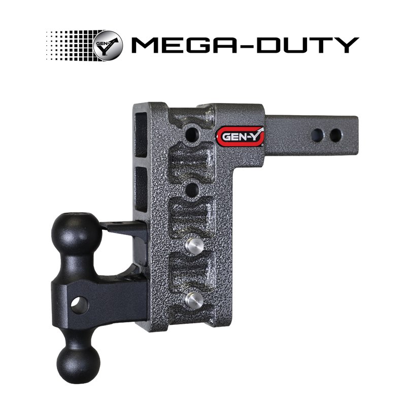 Mega-Duty 2" Drop Hitch | 16K Adjustable