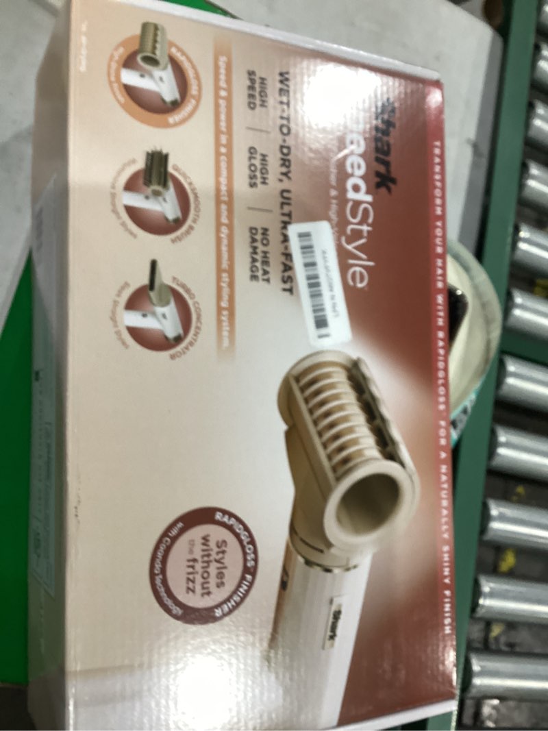 Condition photo showing New/Like New for Shark Hair Dryer | SpeedStyle | No Heat Damage Hair Styling Tool | 3 Styling Tools Included | Portable & Powerful Blow Dryer | Best for Straight & Wavy Hair | Silk | HD331 SpeedStyle-Straight & Wavy Hair