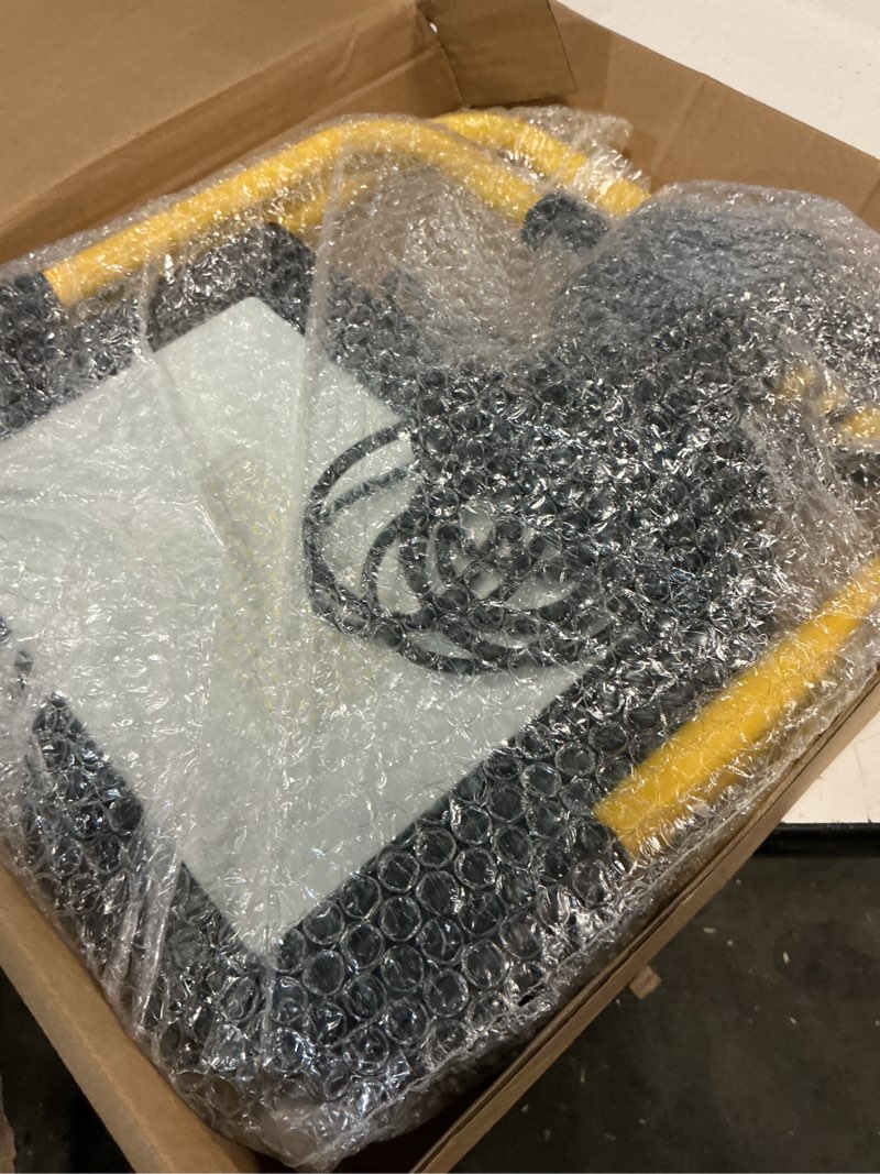 Condition photo showing Good Condition for 12000lm led work light 128leds portable flood light with 16.4ft cord&individual switch& stand, 6500k ip66 waterproof for indoor/outdoor job sites, workshops, garages & construction lighting 1 adjustable head 100w