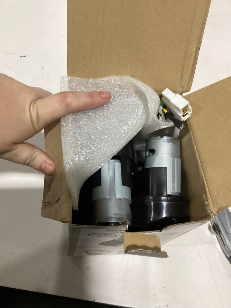 Condition photo showing New/Like New for 2pcs 24v 40000rpm kids ride on car gearbox motor 24v rs550 40000rpm drive engine match kids ride on toys car gearbox
