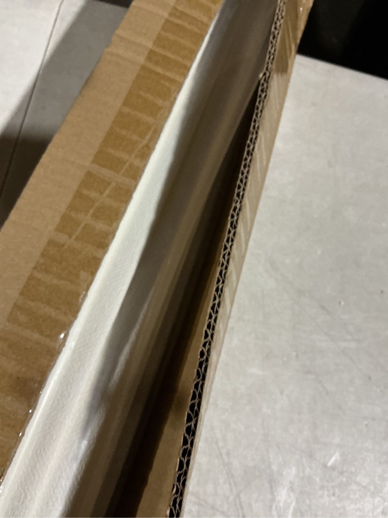 Condition photo showing Good Condition for LazBlinds Cordless Roman Shades for Windows, Light Filtering Thermal Insulated Window Blinds, Lightweight Fabric Blinds for Indoor Windows, 26" W x 60" H, Ivory Light Filtering - Ivory 26" W x 60" H