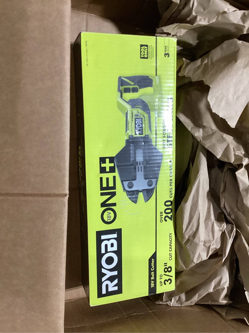 Condition photo showing Good Condition for Ryobi 18-Volt One+ Cordless Bolt Cutters (Tool Only)