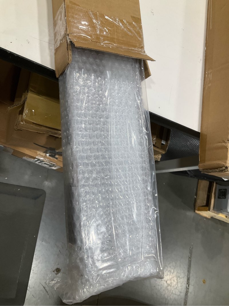 Condition photo showing New/Like New for boolegon blackout cellular shades cordless pull down cellular blinds thermal insulated honeycomb blinds for windows, light gray, 32" w x 64" h blackout light gray 32"w x 64"h