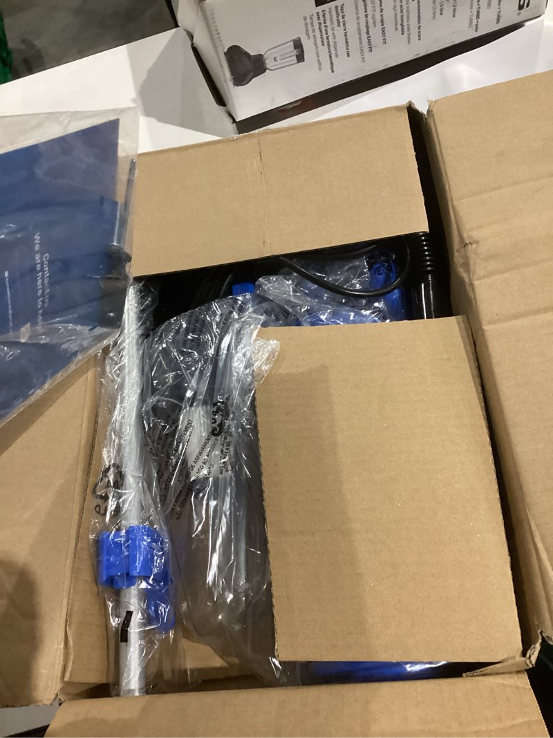 Condition photo showing As Is for Corded Stick Vacuum Cleaner - Lightweight, Powerful Suction with 450W Motor, 3-in-1 16.4Ft Cord Vacuum Cleaners for Home, Hard Floor, Carpet, Pet Hair Deep Blue Dark Blue