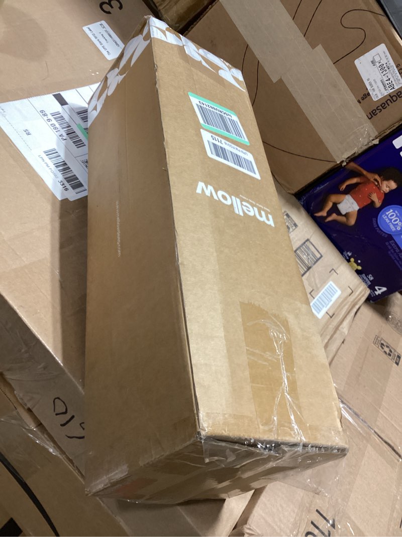 Condition photo showing As Is for mellow hotel pillow — waterproof & stain-resistant down-alternative bed pillow, hypoallergenic oeko-tex® cover, machine washable, stays fluffy, support for side/back/stomach sleepers