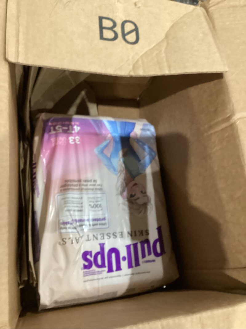 Condition photo showing As Is for Pull-Ups Girls' Skin Essentials Potty Training Pants, Training Underwear, 4T-5T (38-50 lbs), 99 Ct (3 Packs of 33) 4T-5T 99
