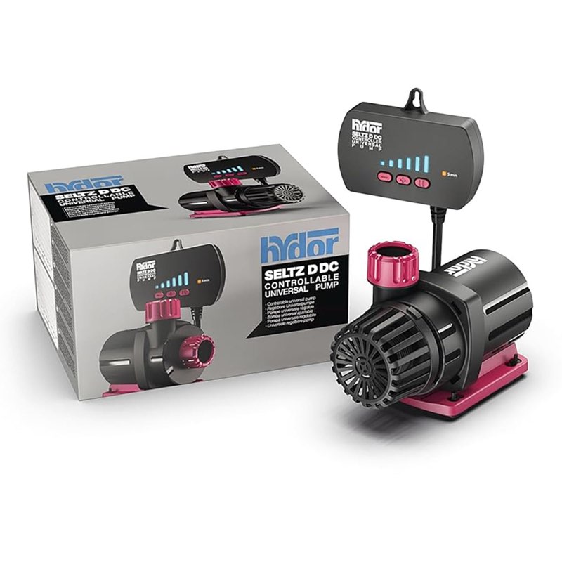 Hydor seltz d dc universal pump with electronic control 24 v low voltage 3000i/h 750 usgal /h