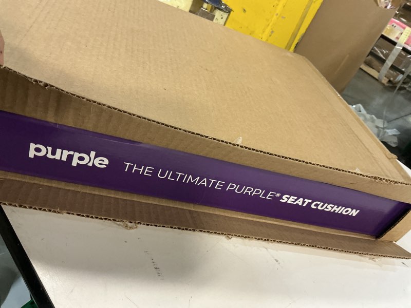 Condition photo showing New/Like New for Purple Ultimate Seat Cushion | Pressure Reducing Grid Designed for Ultimate Comfort | Designed for Gaming | Made in The USA