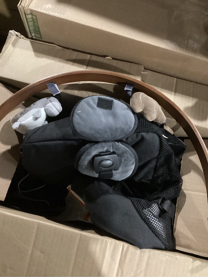 Condition photo showing Good Condition for Baby Delight Alpine Deluxe Portable Baby Bouncer | Infant | 0-6 Months | 100% GOTS Certified Organic Cotton Fabric | Organic Mocha Organic Mocha Deluxe