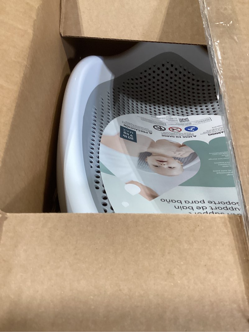 Condition photo showing As Is for angelcare baby bath support (gray) | ideal for babies less than 6 months old