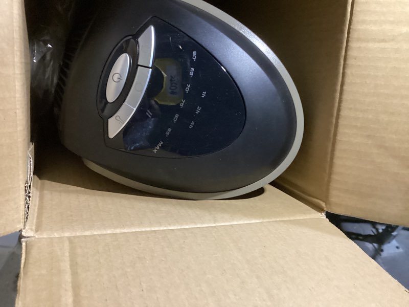 Condition photo showing Good Condition for Lasko - Portable Ceramic Tower Space Heater with Remote Control - Black/Silver