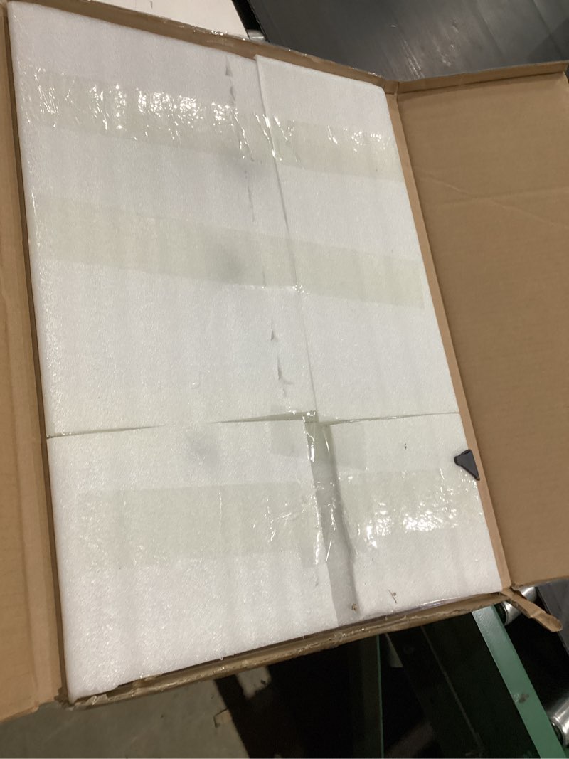 Condition photo showing As Is for 240350609 Glass Shelf Replacement for Frigidaire Shelf Replacement 17" x 24" for Kenmore Refrigerator Replacement Shelves Fridge Glass Shelf Replacement Parts (240350609)