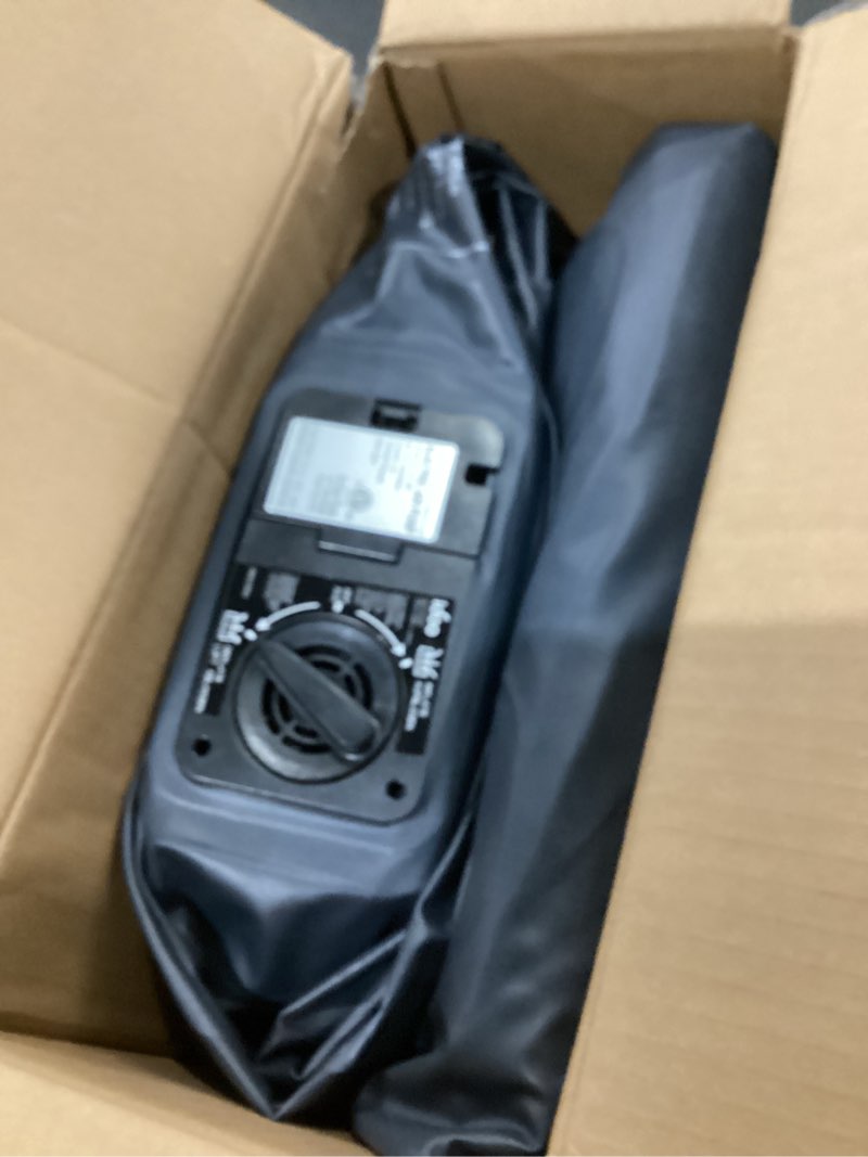 Condition photo showing As Is for idoo twin xl air mattress built in pump, upgraded inflatable blow up mattress, 2-min twin size air mattress for home guest, 80'' extra long air bed with carry bag, colchon inflable grey twin xl