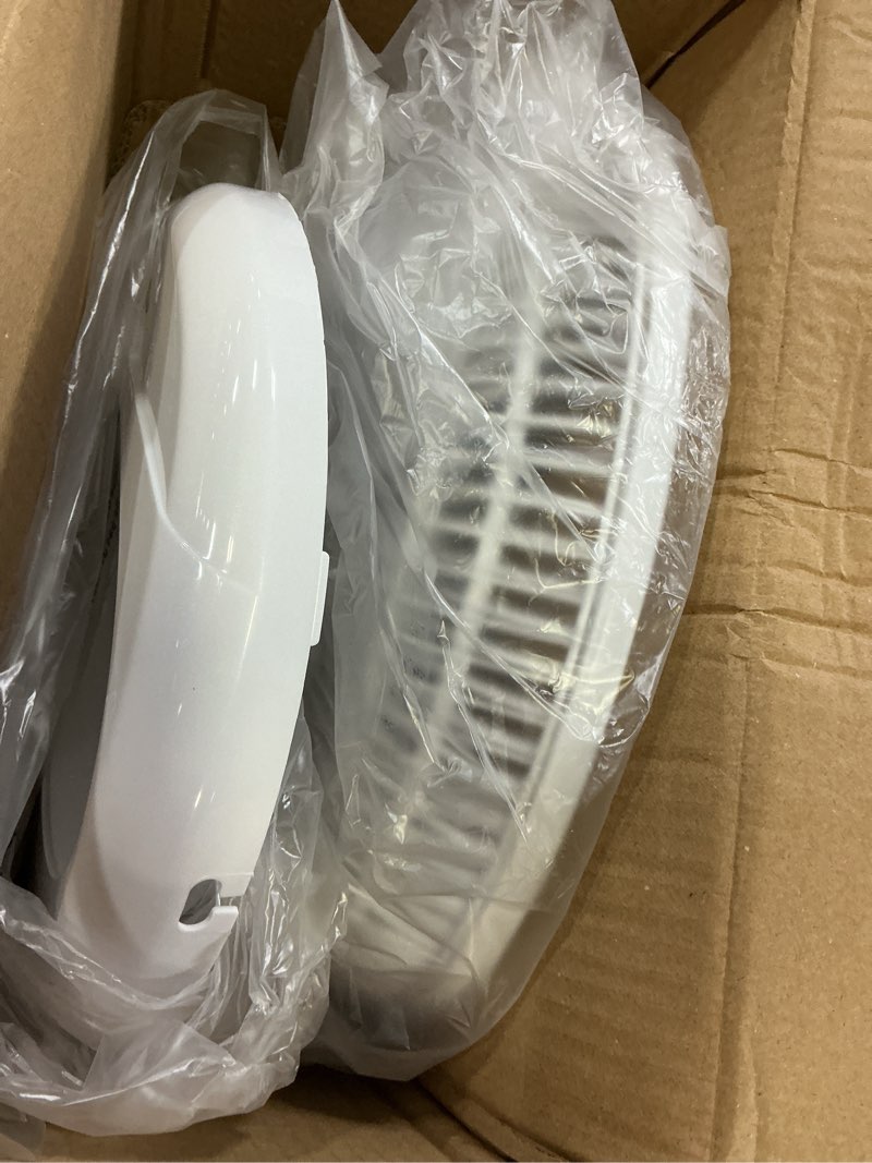 Condition photo showing Good Condition for beyond breeze oscillating table fan quiet 3-speed 12-inch adjustable tilt fan with safety grill, ideal for home, office, dorm 12" oscillating table fan
