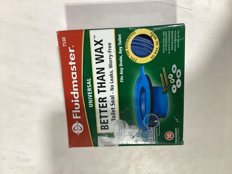 Condition photo showing As Is for Fluidmaster Better Than Wax 5.5-in Blue Rubber Toilet gasket