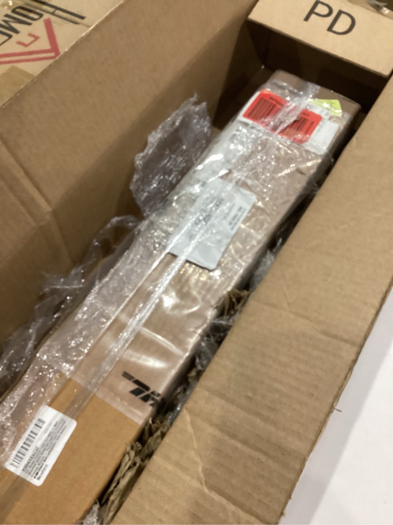 Condition photo showing Good Condition for 23" Brass Picture Light for Wall - Wall Mounted Solid Brass Art Light for Paintings, Frames Mirrors - Picture Light Hardwired Gold Linear picture light for wall Gallery Art(Antique Patina Brass)