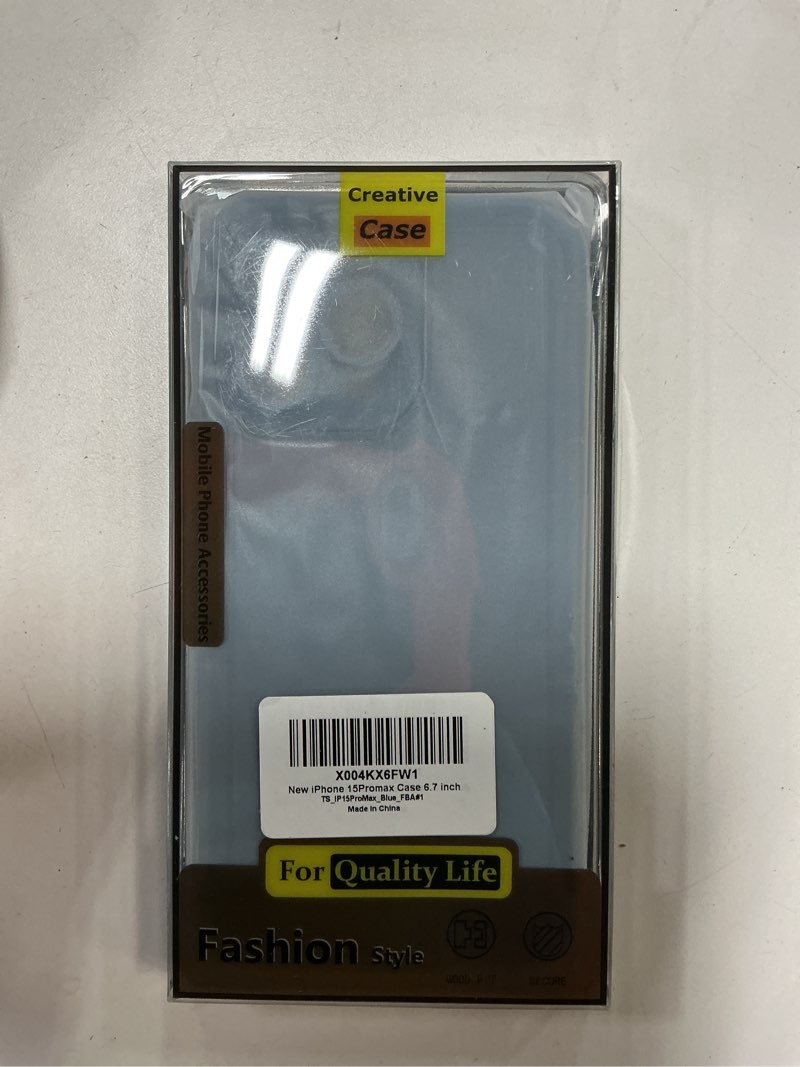 Condition photo showing New/Like New for COOLQO Magnetic for iPhone 15 Pro Max Case, Dual Layer Matte Scratch-Resistant, Blue A3_Blue 15ProMax-6.7inch