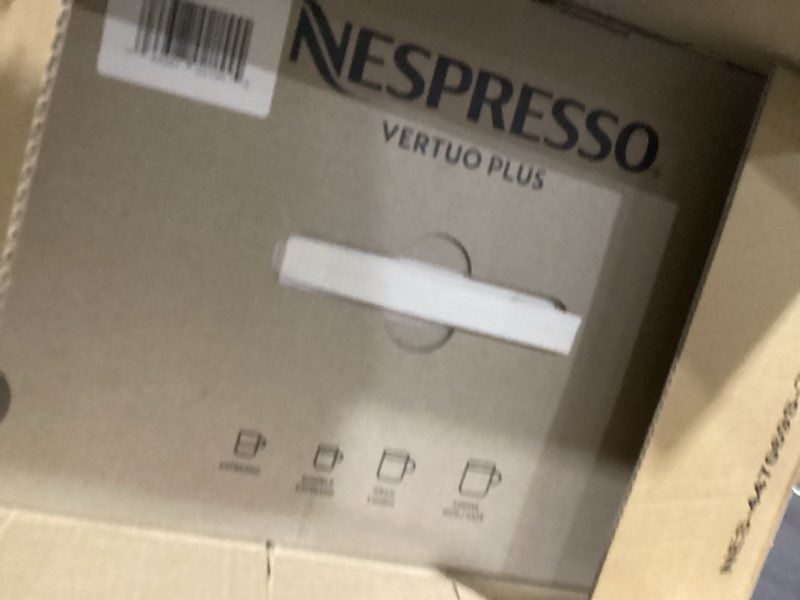 Condition photo showing As Is for de'longhi nespresso vertuo plus coffee and espresso maker by de'longhi, titan