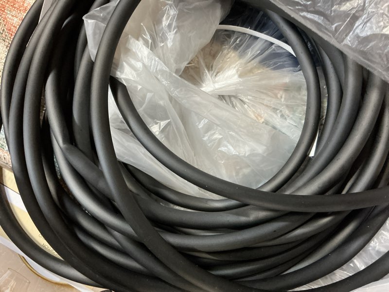 Condition photo showing As Is for 3/8x50' soaker/mister hose