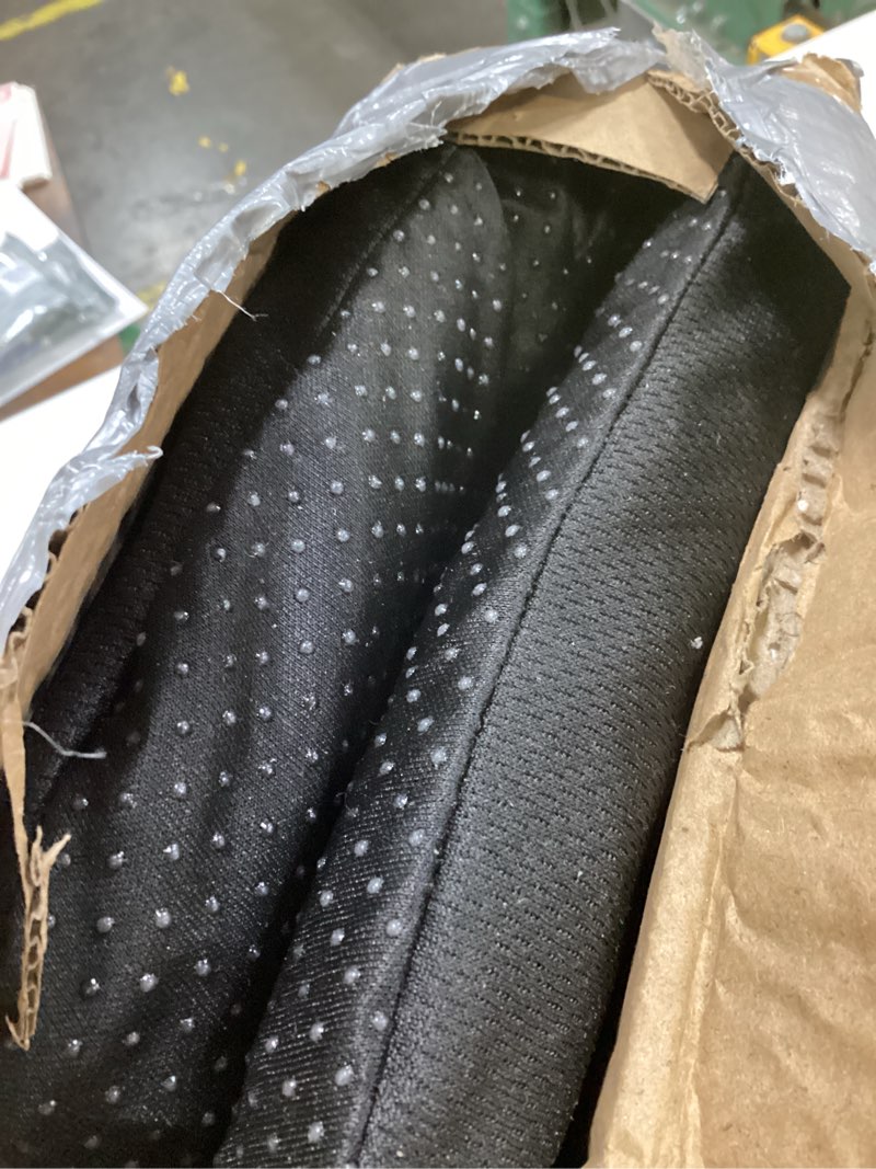 Condition photo showing As Is for Gel Seat Cushion, Super Large Gel Cushion Chair Pads with Non-Slip Cover for Home Office Car Seat Wheelchair, Soft Breathable Honeycomb Seat Cushion for Relieve Hip Pain, As Seen On TV (Black) Black Super Large:19*18*1.65inch