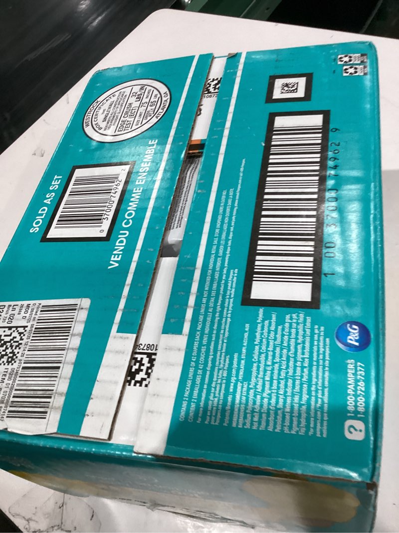 Condition photo showing Good Condition for Pampers Swaddlers Diapers, Size 0 (up to 10 lbs), 84 Count, Absorbent, Keeps Baby Dry and Comfortable, Skin Safe Disposable Baby Diaper (Packaging May Vary) Newborn 84