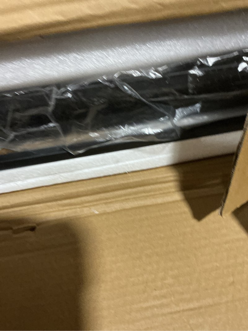 Condition photo showing As Is for Himix Storage Shelves with 20 Hooks, 5-Tier Collapsible Organization Storage Rack Bookshelf Folding Pantry Shelves Cube Shelf Wire Shelving Holds 440 Ibs for Garage Kitchen Room, Black 5-Tier Black