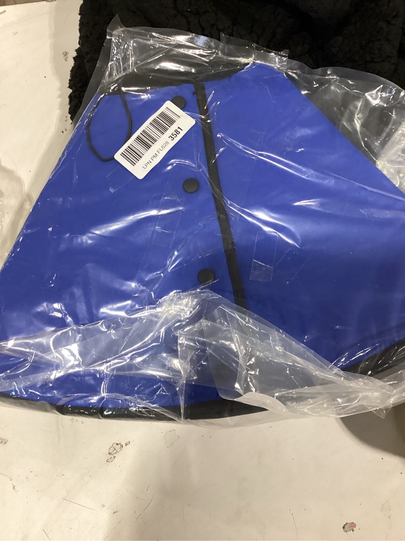 Condition photo showing New/Like New for soft dog cone for large dogs, cone for dogs to stop licking, breathable pet surgery collar cone for extra-large pets, blue xl xl blue