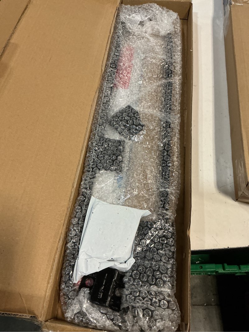 Condition photo showing New/Like New for 2 PCS Black Straight Bar Mud Flap Hanger Bracket Complete Kit & Aluminum Mud Flap Reflector Fender Reflective Tape Fit for Semi Trucks Trucks, Trailers, RVs and More