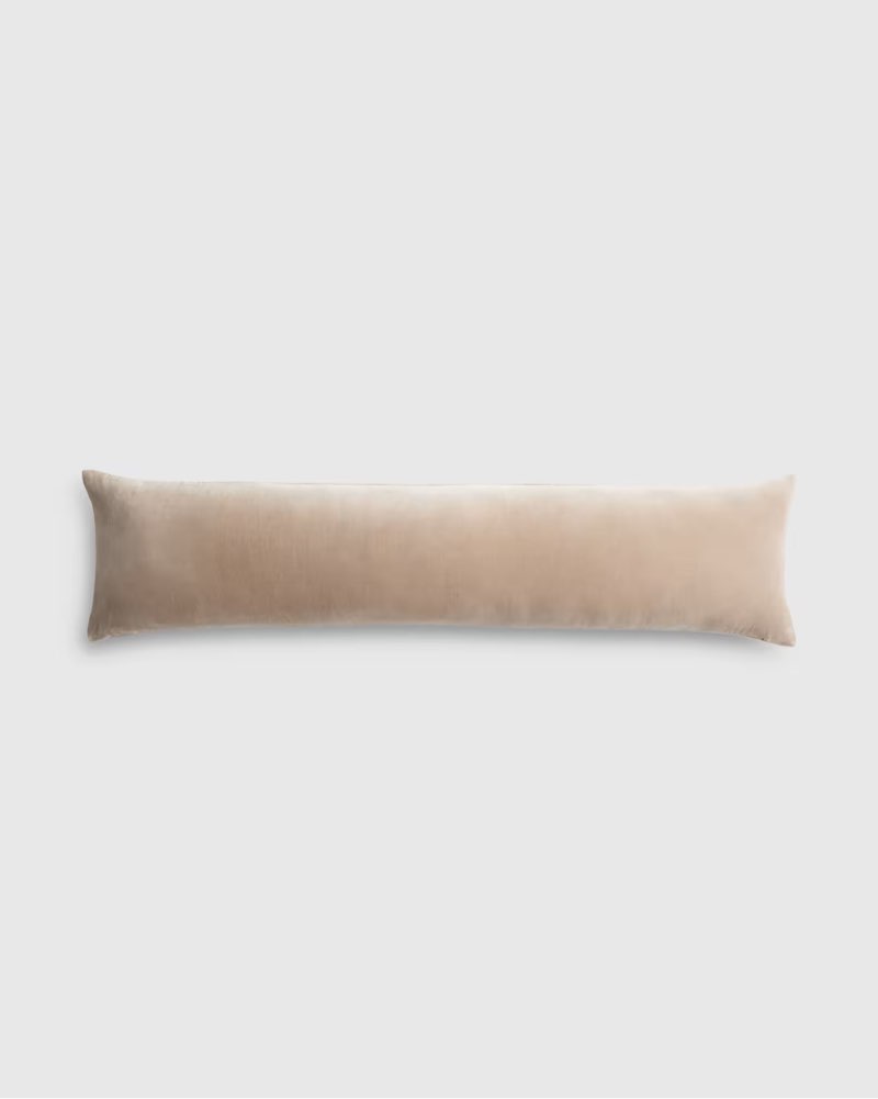 cotton velvet oversized lumbar pillow cover(size 12x48)