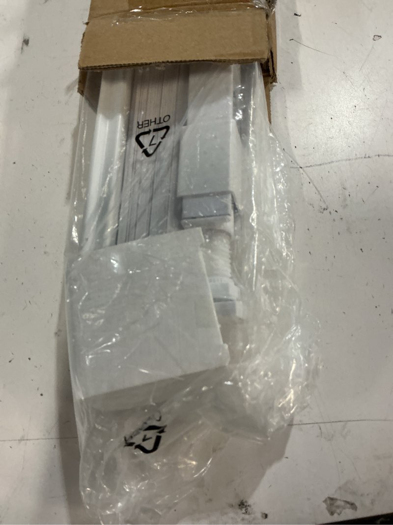 Condition photo showing Good Condition for no tools no drill cordless mini blinds, 1" l-shaped slats light filtering shades, horizontal vinyl blinds for indoor windows, white,30.5" wx 36" h 30.5"wx 36"h