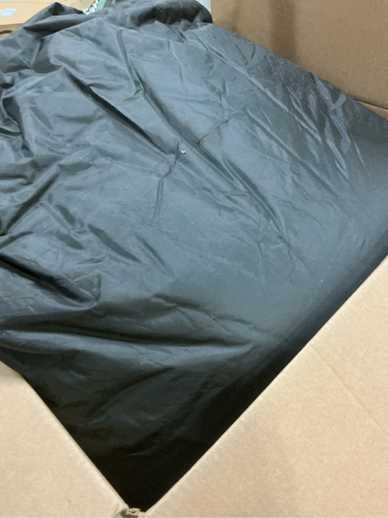 Condition photo showing As Is for 6 layer car cover for 2007-2025 chevy suburban/gmc yukon xl/cadillac escalade esv, waterproof all-weather protection suburban full car cover with door zipper & cotton lining (black) suburban cover