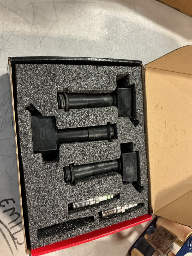Condition photo showing As Is for a-premium set of 3 ignition coil pack and iridium spark plugs compatible with ford escape 2020-2021, bronco sport 2021/2023, 1.5l