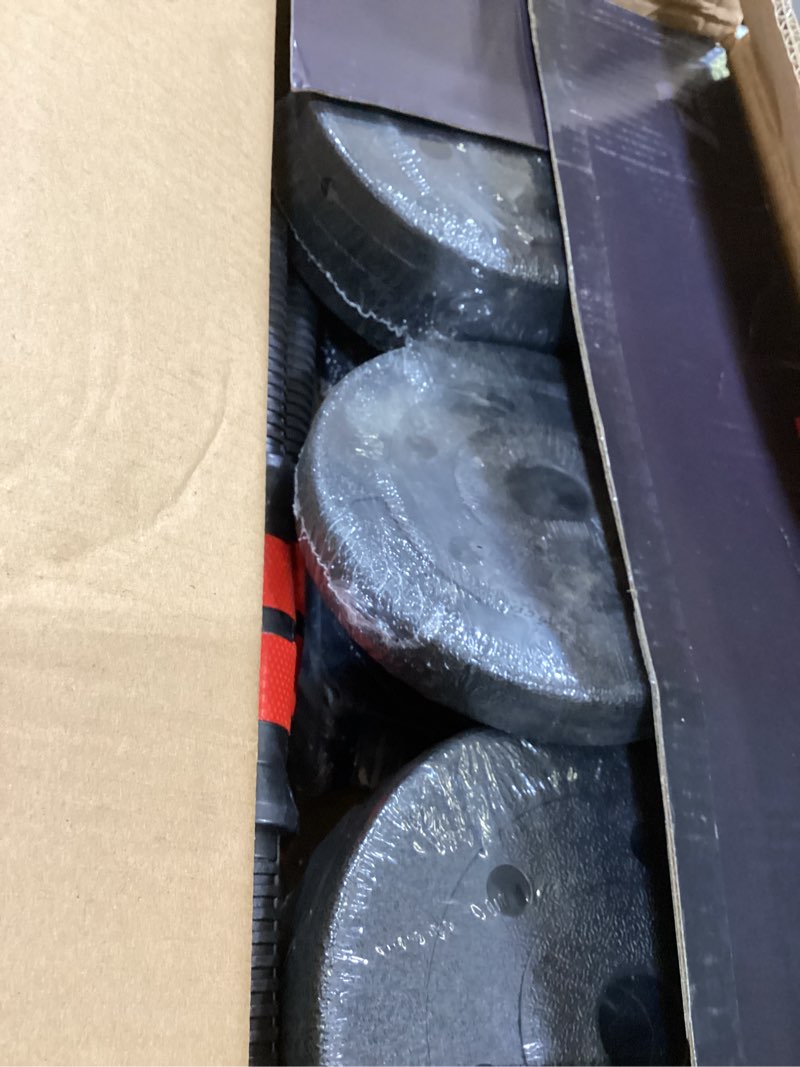 Condition photo showing Good Condition for weight dumbbell set adjustable dumbbells –premium dumbbell barbell combo for fitness – weight set for lifting at home – muscle building comfortable grip design-easy to use-perfect for gym,lifting