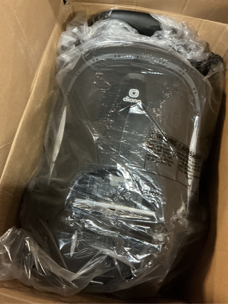 Condition photo showing Good Condition for Diono LiteClik30 XT SafePlus Infant Car Seat and Base, Rear-Facing for Infants 4-30lbs, SafePlus Engineering, with Infant Insert, UPF 50+ Sunshade Black Storm