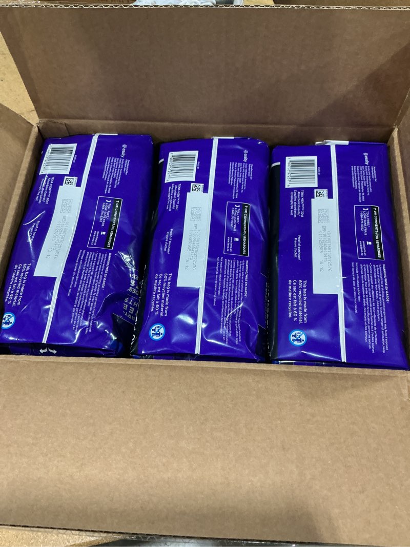 Condition photo showing New/Like New for tena men overnight incontinence protective guard, bladder control, discrete, overnight absorbency, 30 count pack of 3