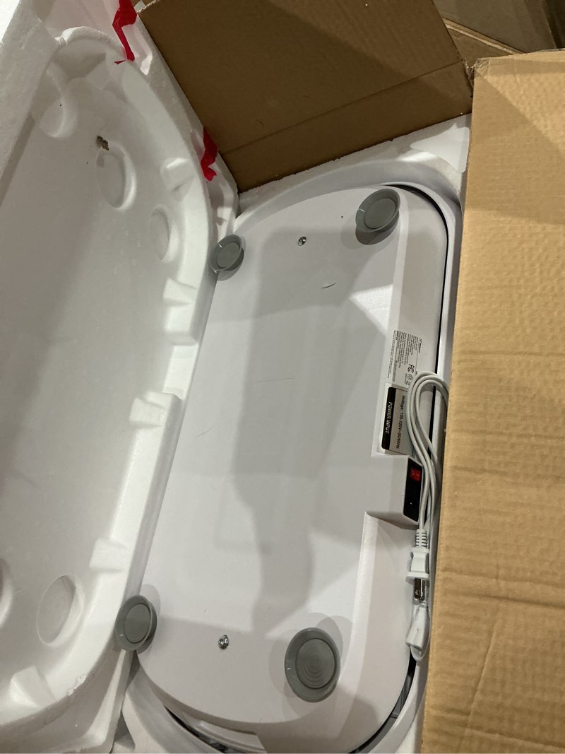 Condition photo showing Good Condition for merach vibration plate exercise machine, vibration plate 440 lbs capacity, bluetooth and silicone pedal, stimulate deep fat, vibration plate for lymphatic drainage, vibrating for weight loss grey