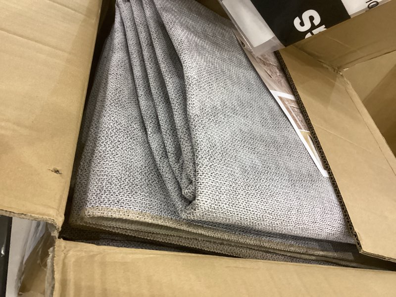 Condition photo showing As Is for Washable Area Rug 8x10, Large Soft Rugs for Living Room Vintage Beige Carpet 8x10 Area Rugs for Bedroom Dining Room Non-Slip Stain Resistant Under Table Rug Beige 8' x 10' (Rectangular)