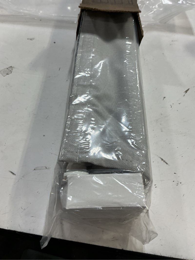 Condition photo showing New/Like New for grandekor no drill no drill cordless roman shades for windows,blackout,27" wx64 h,privacy,thermal insulation roman blinds,easy install for indoor windows,for home,living room,greyish white blackout-white 27"w x 64"h