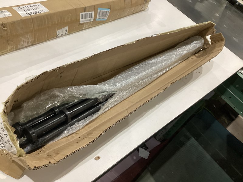Condition photo showing Good Condition for 4 pack double head steel stakes 3/4 x 36 inch heavy duty tent ground stakes black steel ground spikes for speed bump parking curb outdoor camping tent inflatable garden decor double head 3/4 x 36 inch